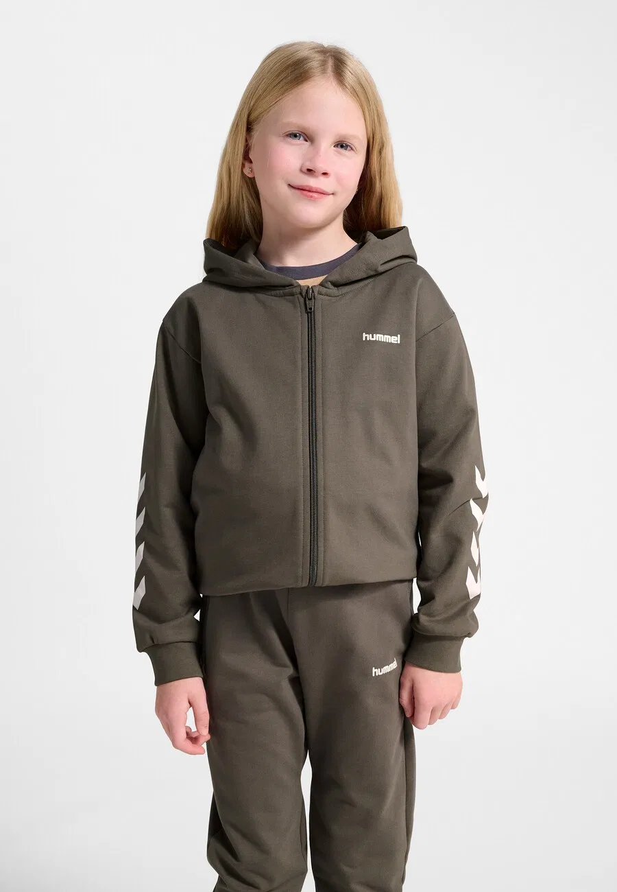 Спортивная толстовка Hummel коричневого цвета — фото 2
