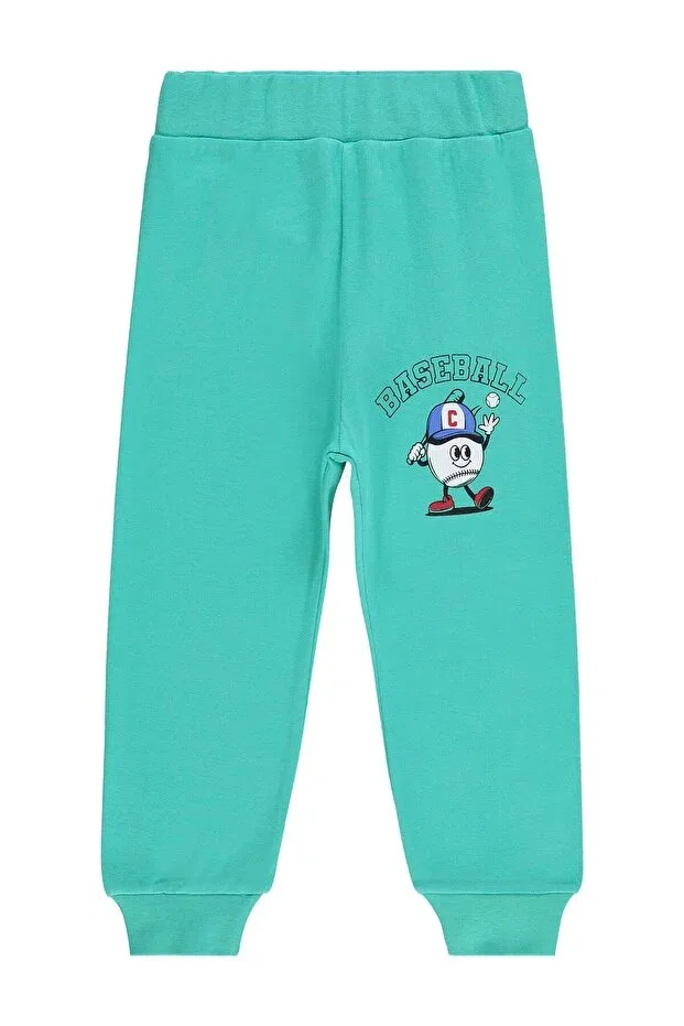 Детские спортивные штаны для мальчиков с принтом Baseball Civil Boys, Benetton