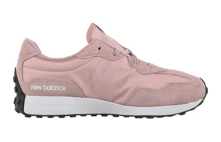 Детские кроссовки с ретро-дизайном New Balance 327, Pink White — фото 3
