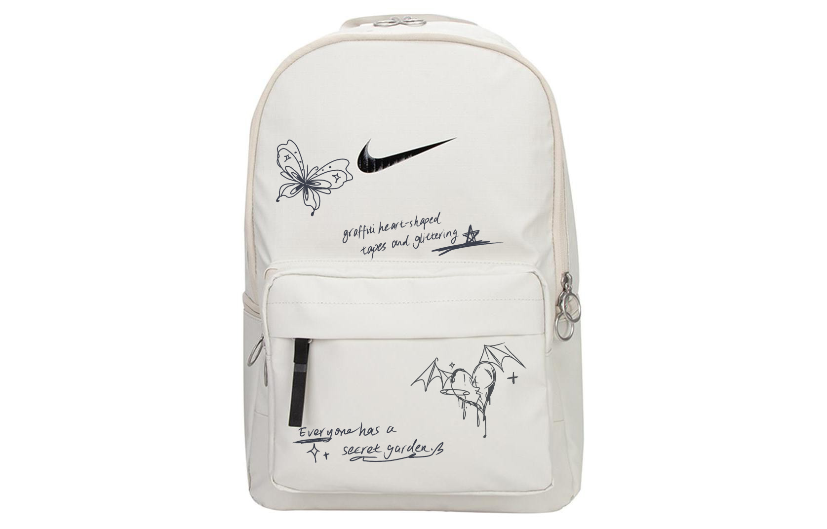 

Nike Тканевый рюкзак унисекс разноцветный, Minimalist Style Heart