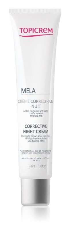 

Корректирующий ночной крем против обесцвечивания кожи Topicrem MELA Corrective Night Cream