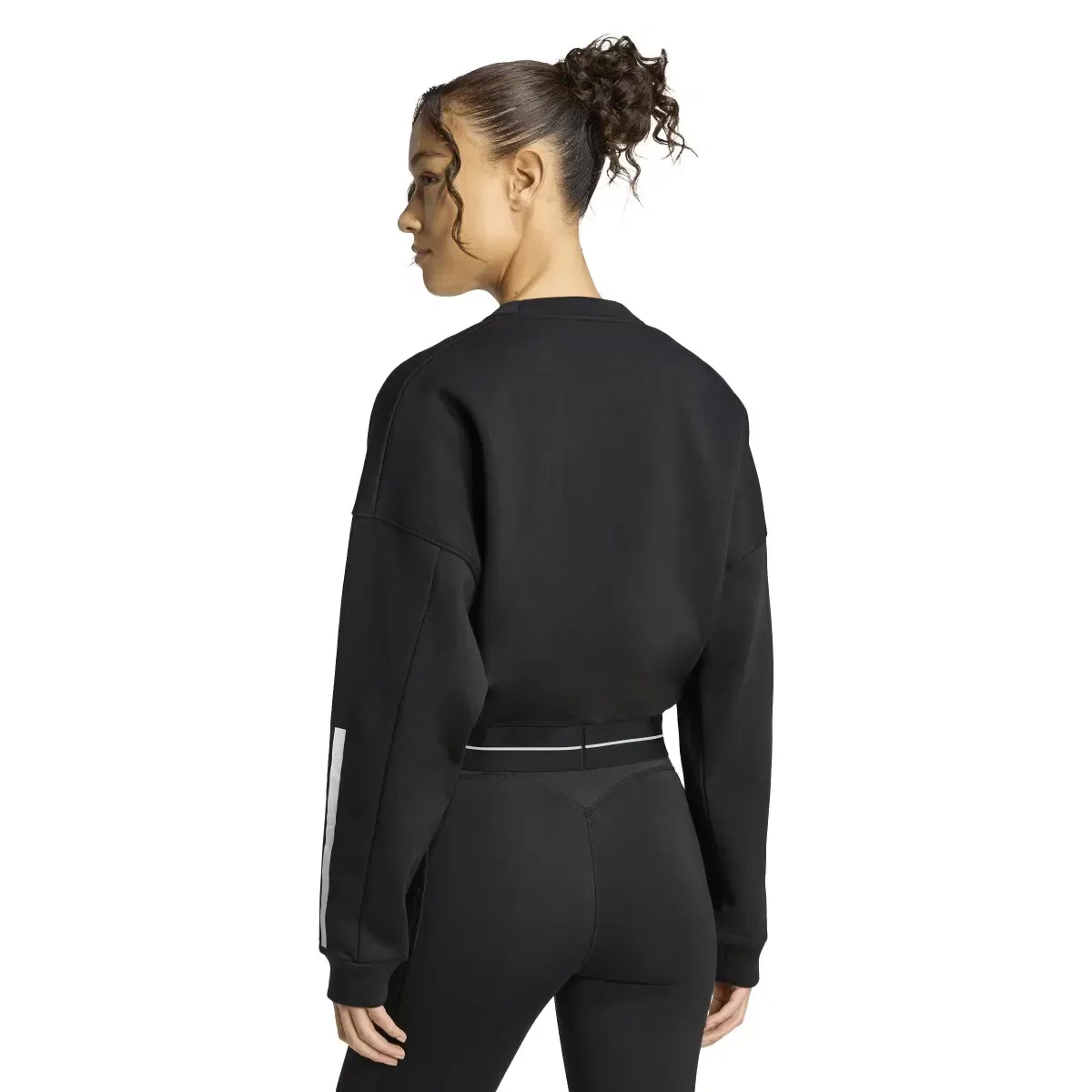 Женская худи Workout Essentials Plus adidas, Negro — фото 3