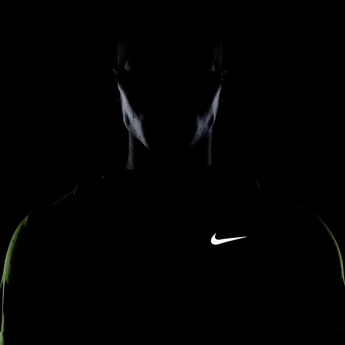 Мужская футболка с коротким рукавом Miler Breathe Nike, Amarillo — фото 4