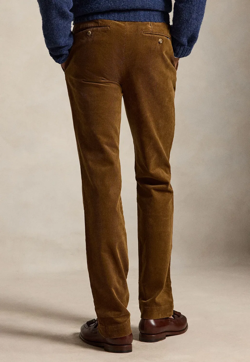 Брюки Andover из эластичного вельвета приталенного кроя Polo Ralph Lauren, Modern Traveler — фото 3
