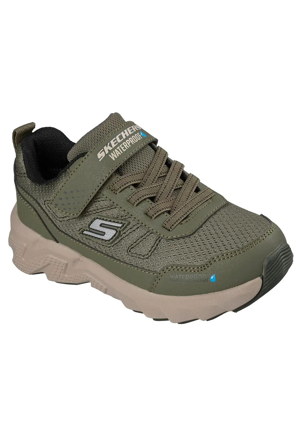 Детские кроссовки для мальчиков с водонепроницаемым верхом Elite Sport Tread - Aquavek Skechers, Grun