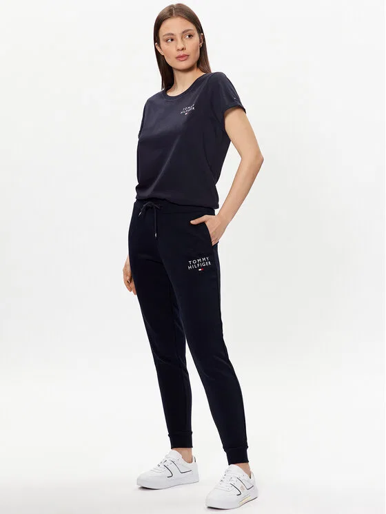 Футболка relaxed fit Tommy Hilfiger, темно-синий — фото 2