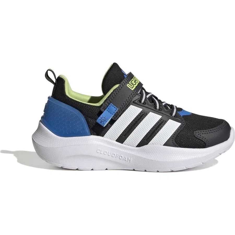 Детские спортивные кроссовки с закрытым носком Lightorama Rnr El C adidas, Черный