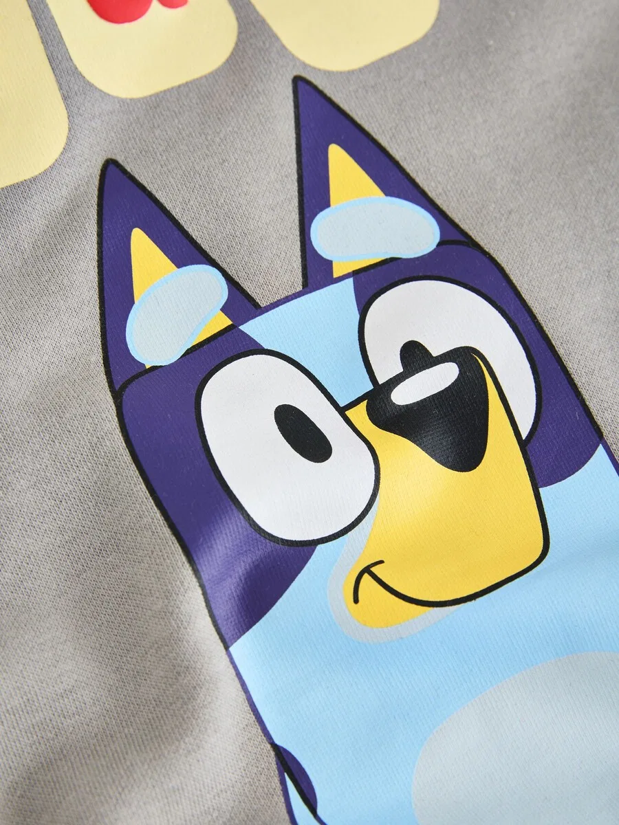 Толстовка «Bluey» серого цвета Next — фото 4