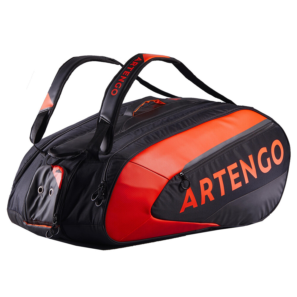

Термосумка для тенниса 12R Pro Power ARTENGO, черный/неоново-красный