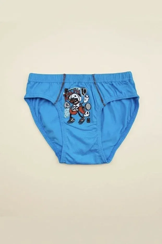 Детский комплект трусов для мальчиков хлопковый 5-Piece baby boy underwear set Tutku, Multicolor — фото 3