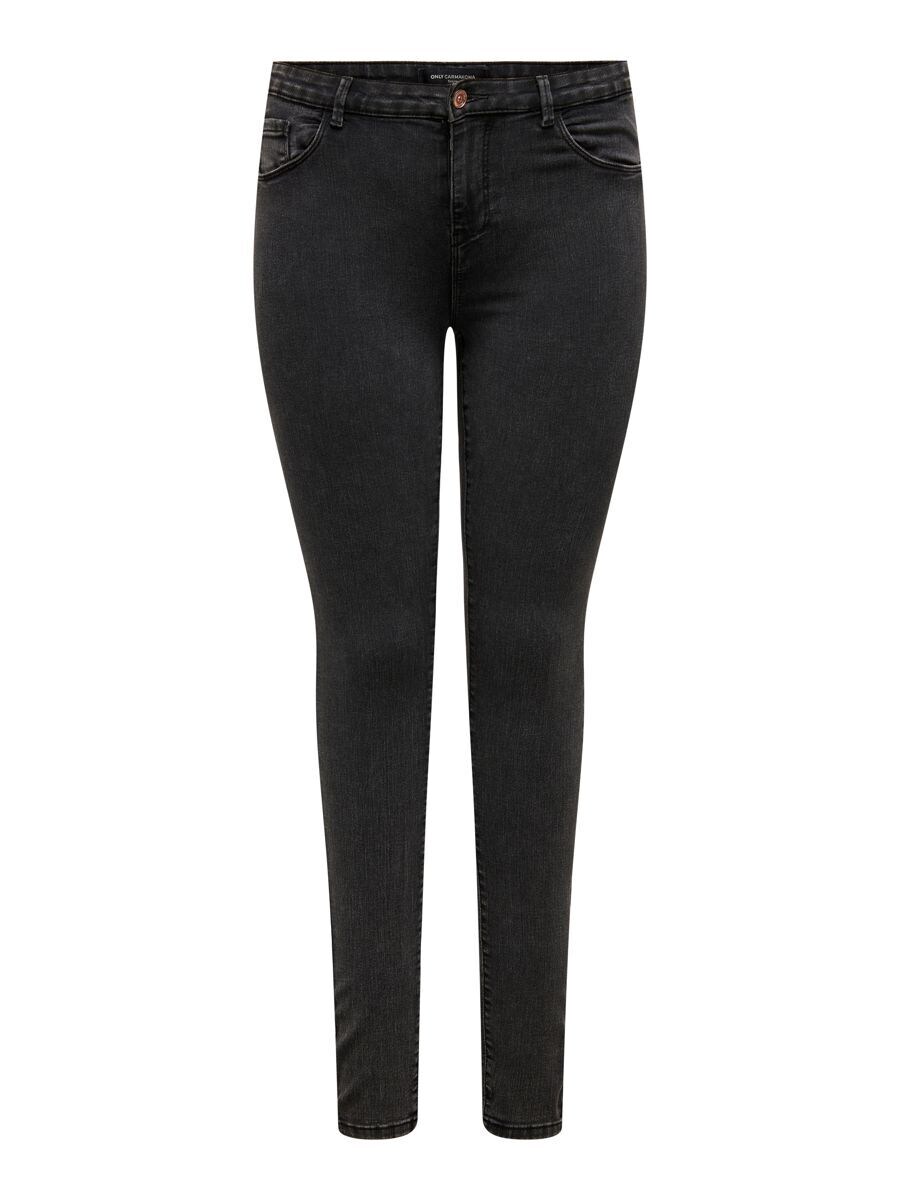 

Джинсы скинни ONLY Carmakoma Skinny Jeans Thunder, антрацит