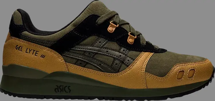 

Кроссовки gel lyte 3 'olive tan presidio' Asics, зеленый