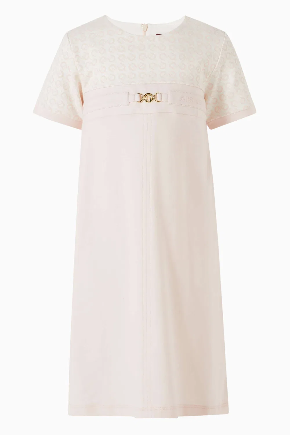 Платье с логотипом на поясе AIGNER
