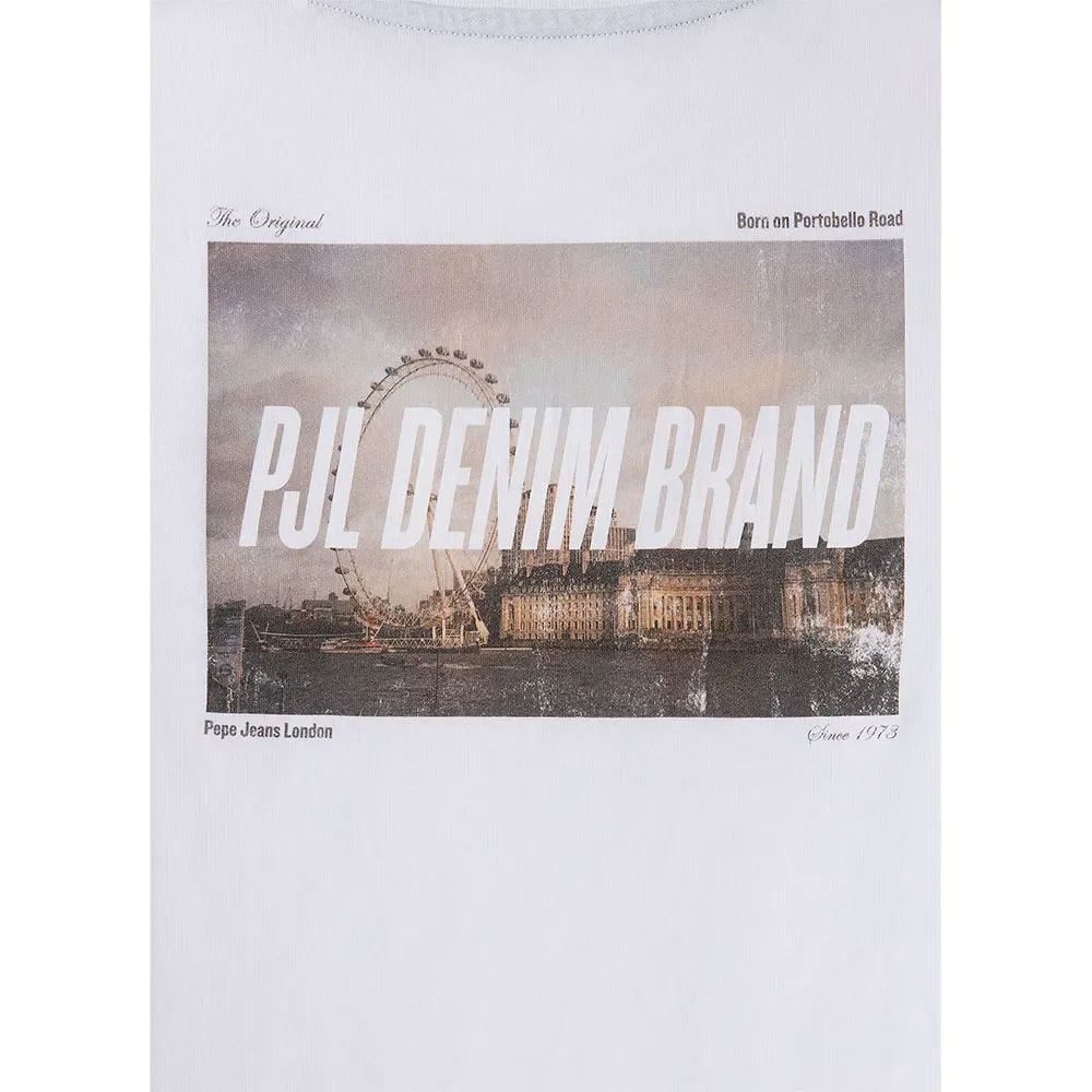 Футболка с коротким рукавом Keano Pepe Jeans, белый — фото 4