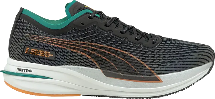 

Кроссовки Puma Deviate Nitro WTR Black, черный