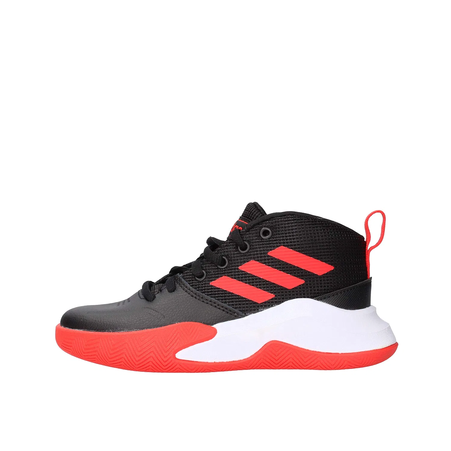 Детские баскетбольные кроссовки для мальчиков с широкой колодкой Ownthegame K Wide Adidas, Multicolor