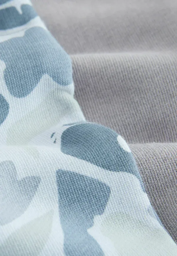 Комплект из 2 брюк спортивных с принтом, Next, Grey Palm Print, серый — фото 4