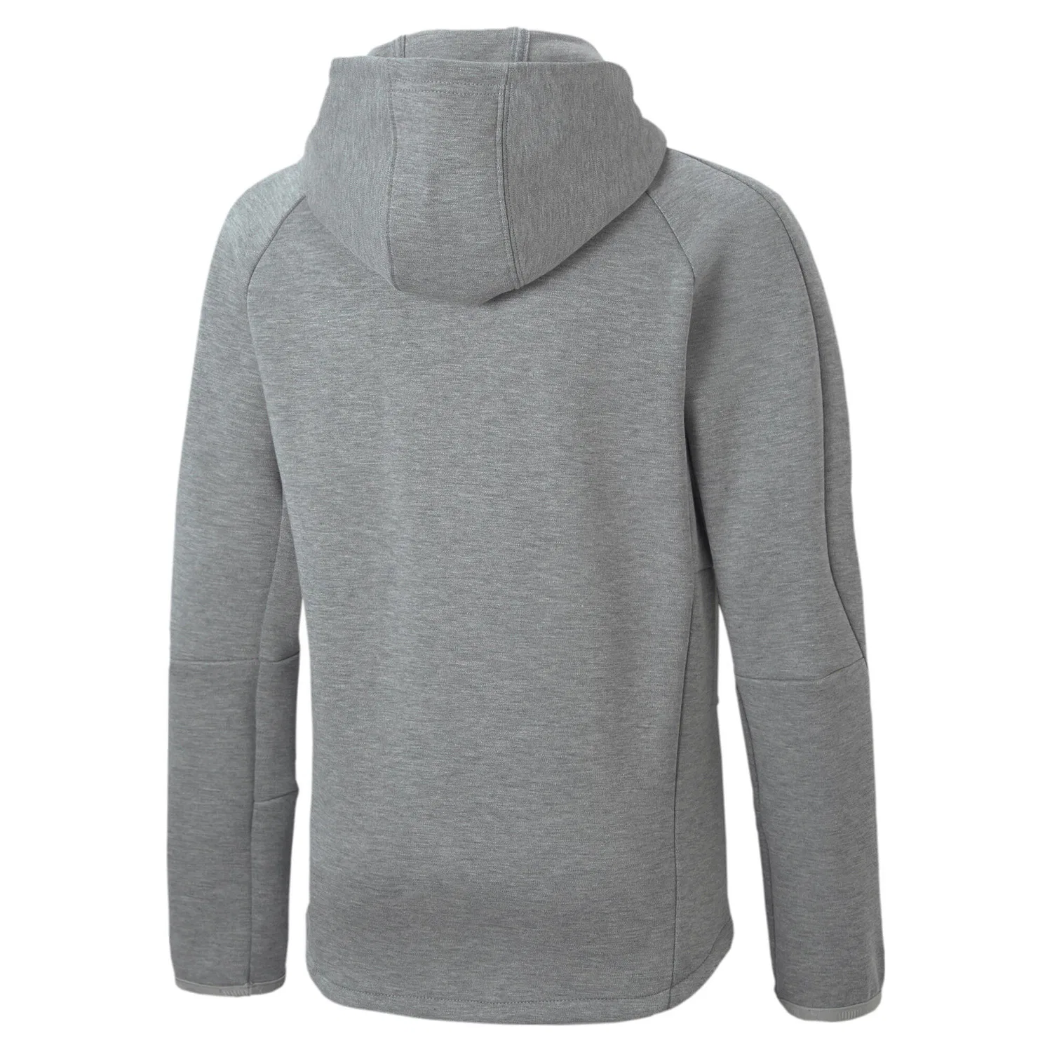 Детский свитшот с флисом Puma Evostripe Full-Zip, Grau — фото 2