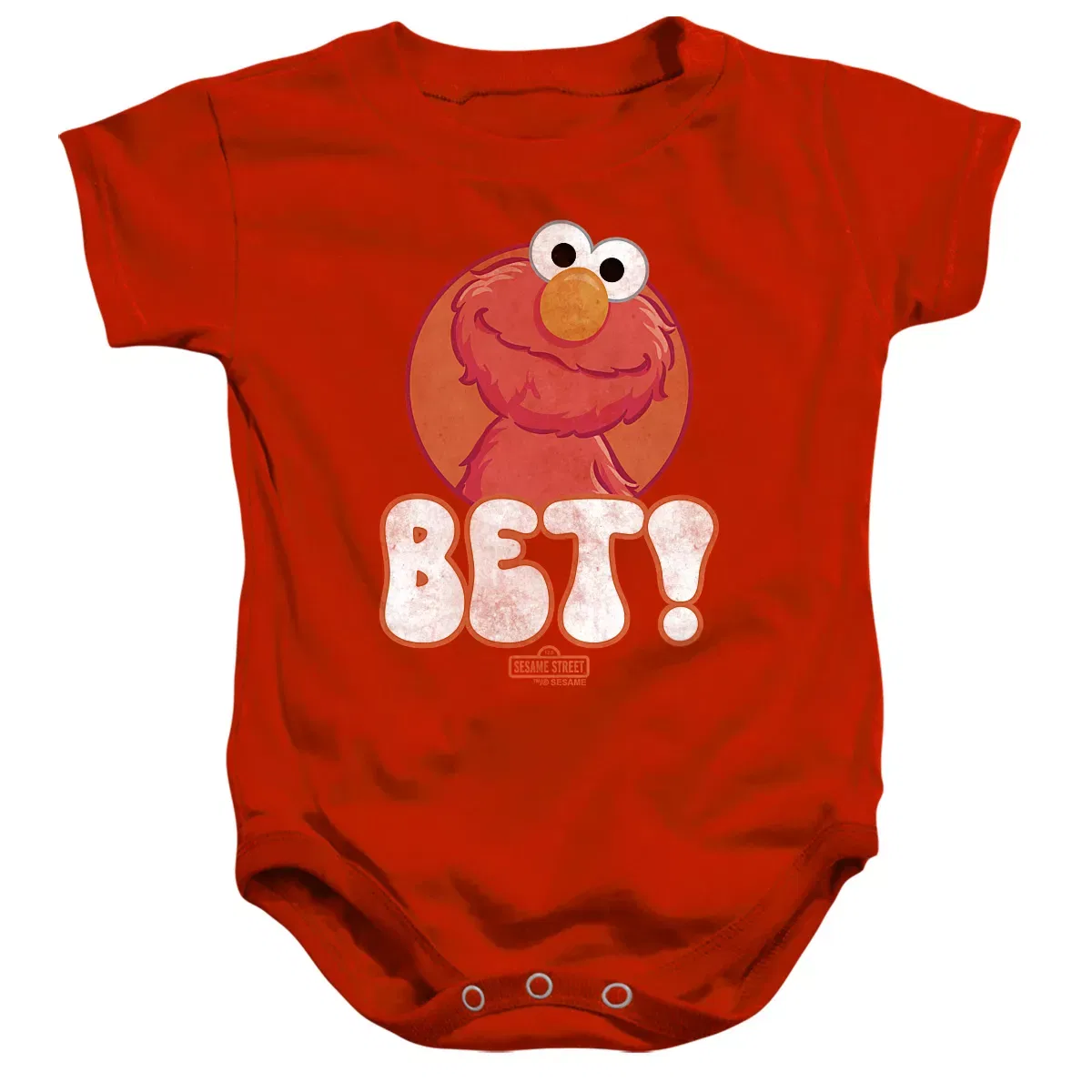 Детское боди без рукавов Sesame Street Elmo Bet Circle, Red