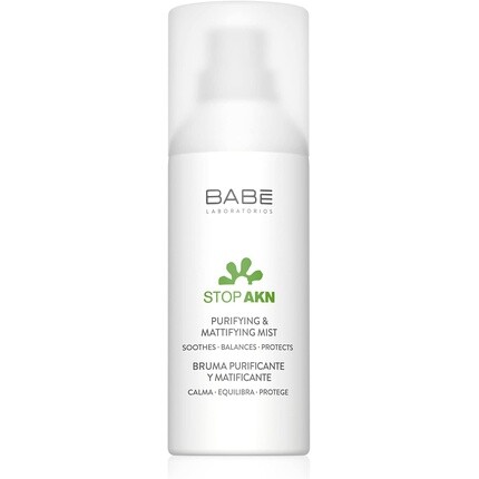 Гель для умывания Babe Laboratories — Bab Stop Acne Очищающая и матирующая пенка, 75 мл