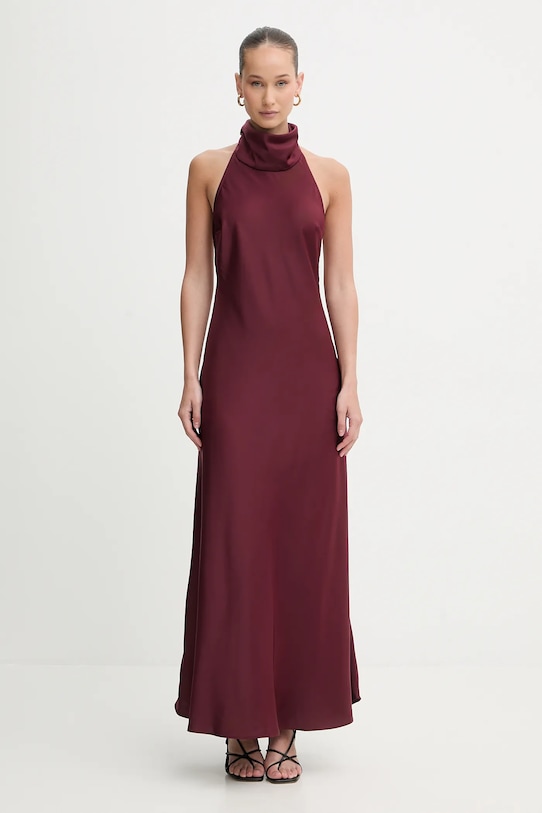 

Платье Bardot, бордовый