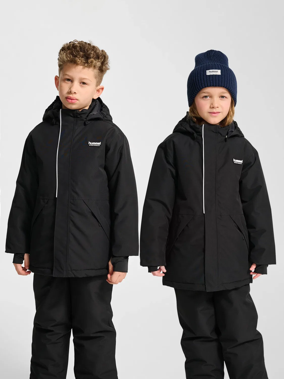 Куртка с молнией Hmljr Snow Hummel, черный