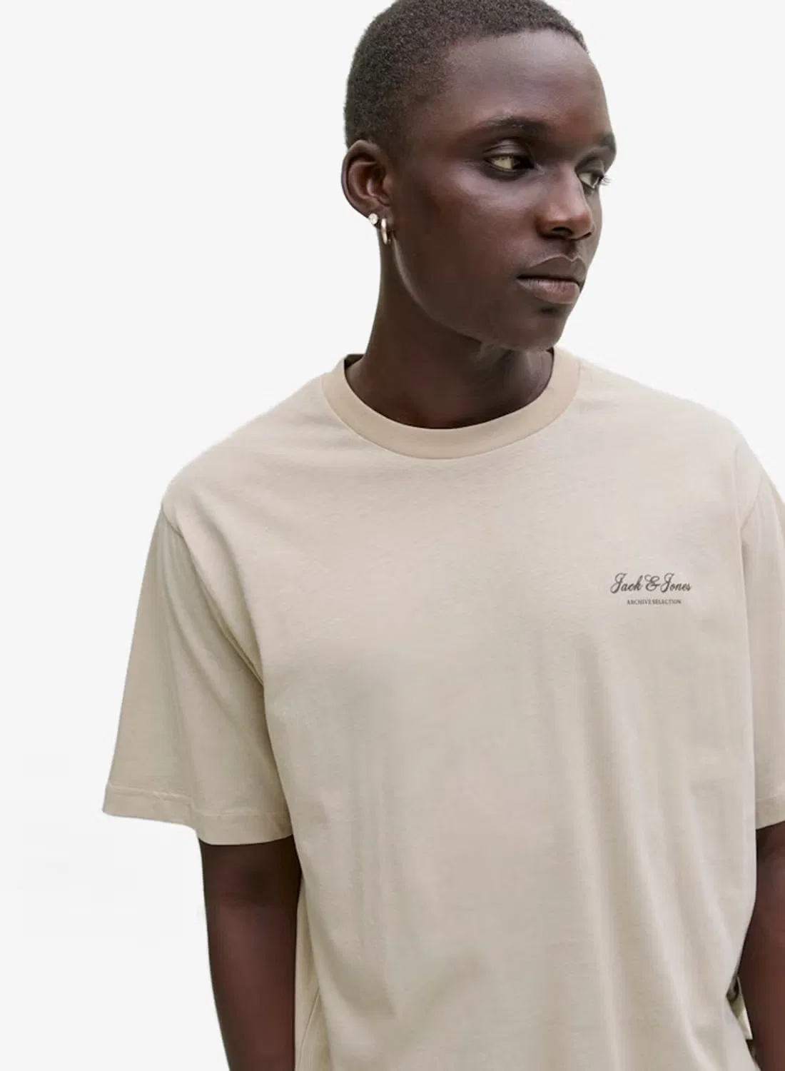 Комплект футболки и шорт с принтом Jack & Jones Junior, лунный — фото 3