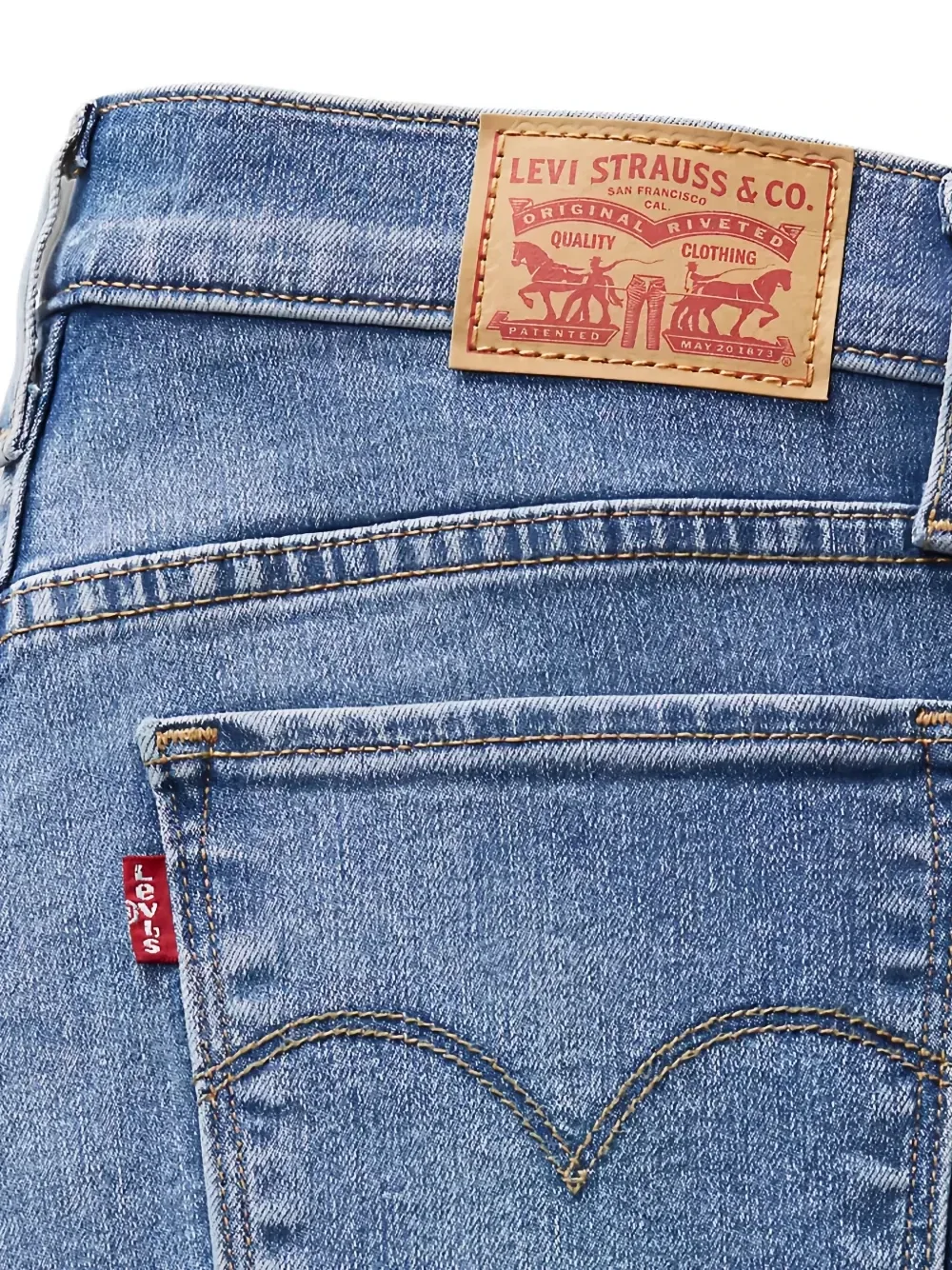Узкие джинсы 312 Shaping Levi'S, синий — фото 2