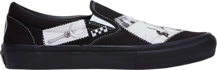

Кеды Vans Sailor Moon x Skate Slip-On Pretty Guardian, черный