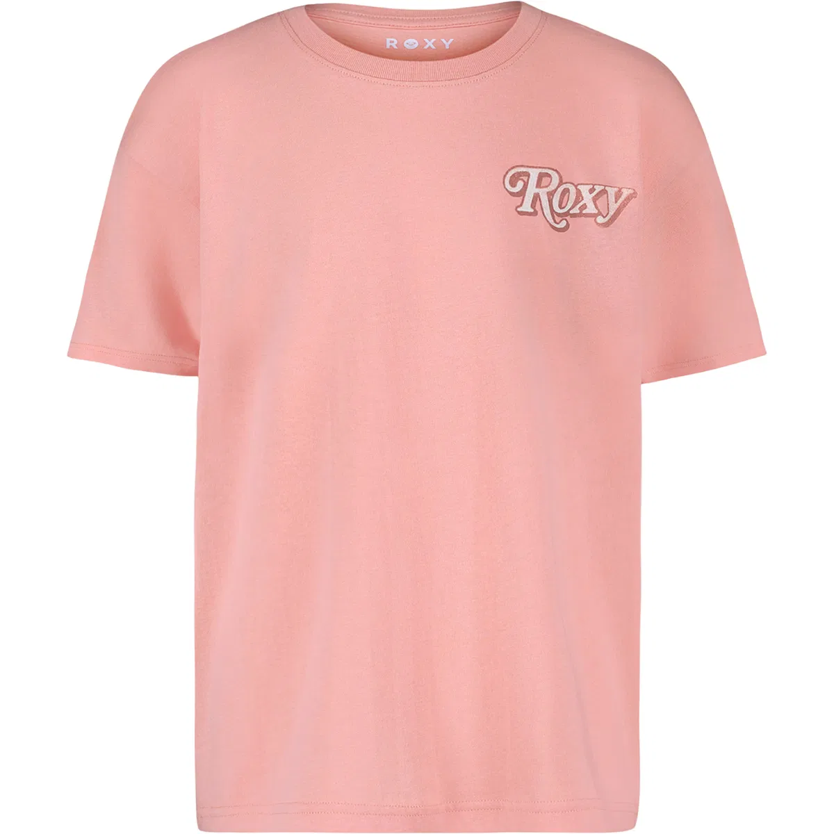 Детская футболка оверсайз Wavy Daze Roxy, Cozy Peach — фото 2
