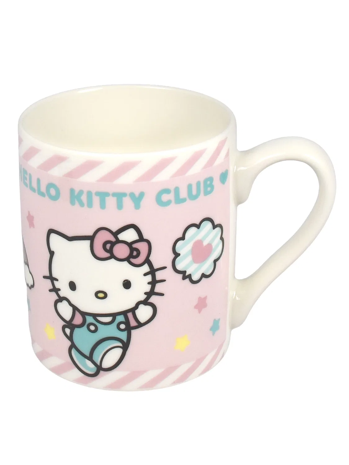 Кружка детская с принтом Hello Kitty, розовый — фото 3