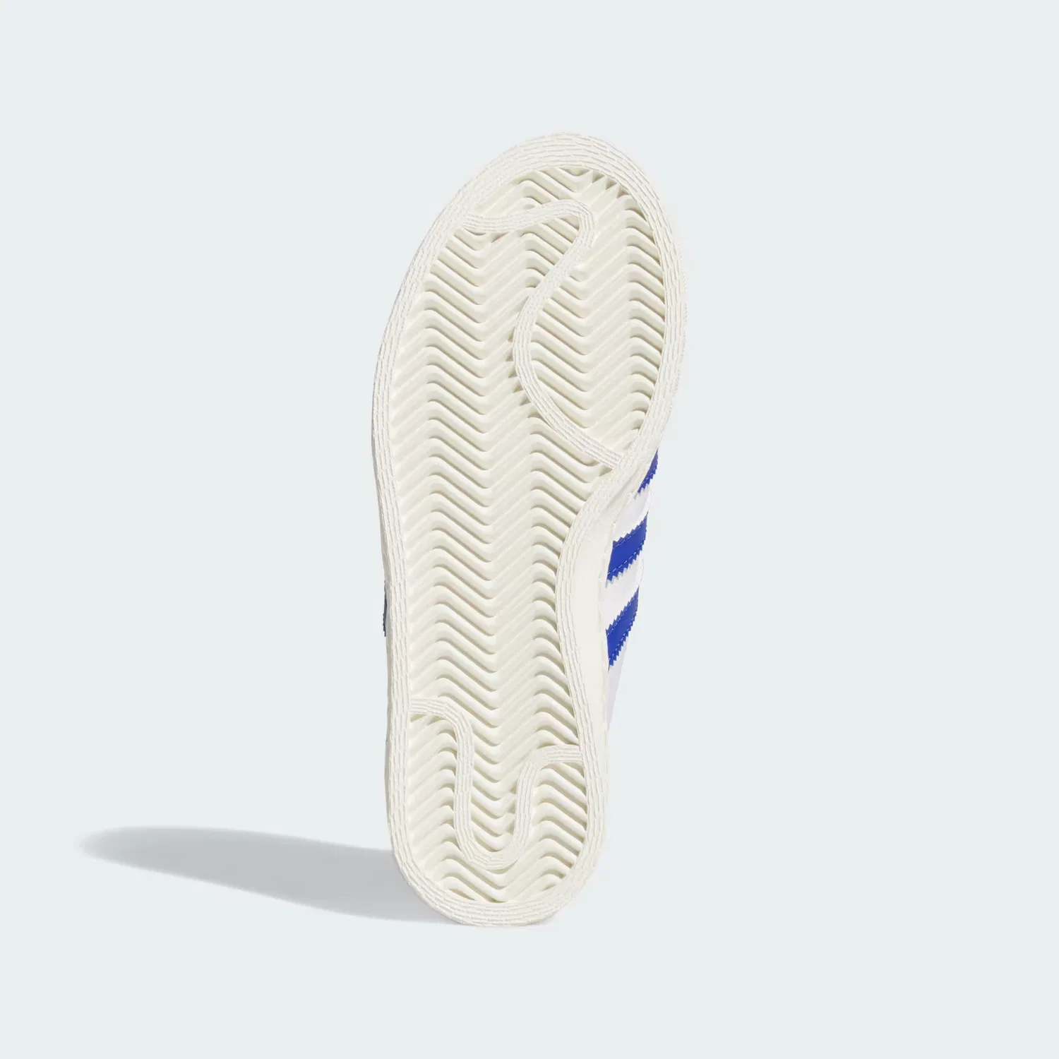 Детские кроссовки из мягкой кожи Jabbar Lo Adidas Originals, белый/королевский синий/айвори — фото 3