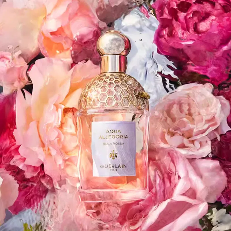 Набор парфюмерной воды Rose Perfume и Full Bloom Perfume, 75 мл + 100 мл, GUERLAIN, Красный — фото 3