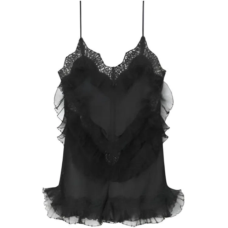 Женское платье-комбинация с бретельками Alexander Wang, Black
