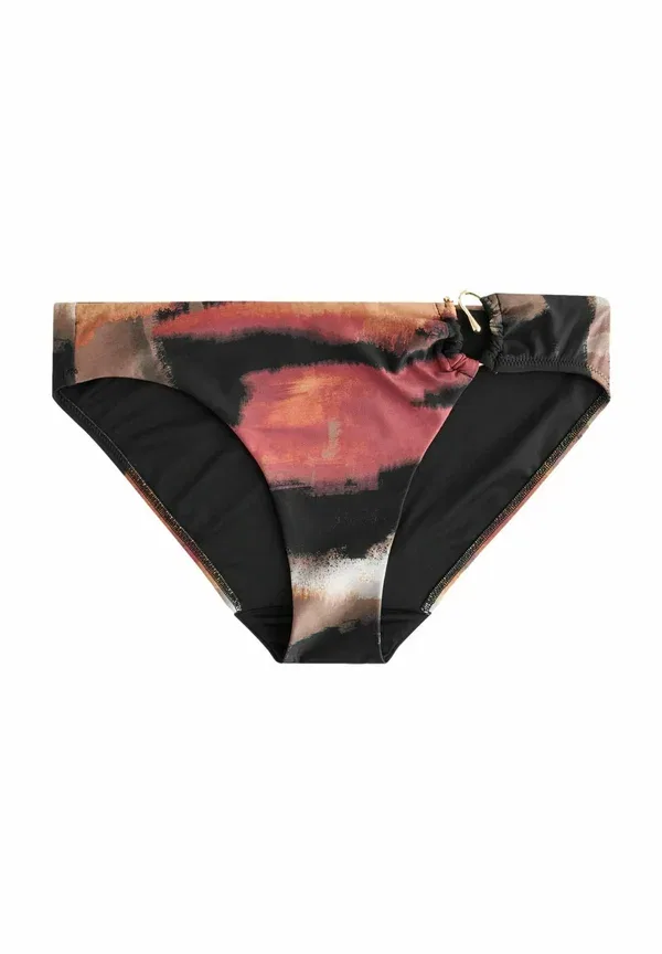 Бикини нижняя часть дышащая Bikinio apatine dalis Next Brown Black Tiedye, черный/коричневый