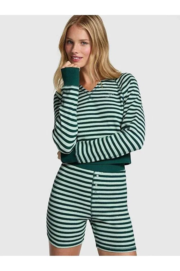Женская пижама с длинным рукавом Victoria'S Secret, Green