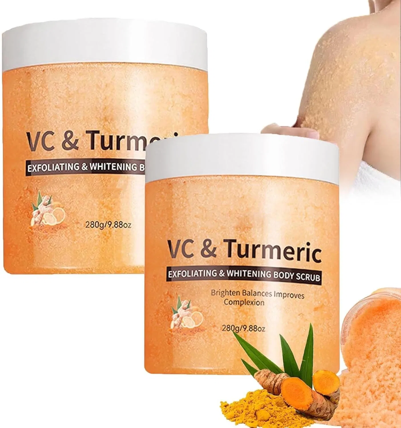 Скраб для тела Glow Salt Scrub MOFFNNOL, 280 г
