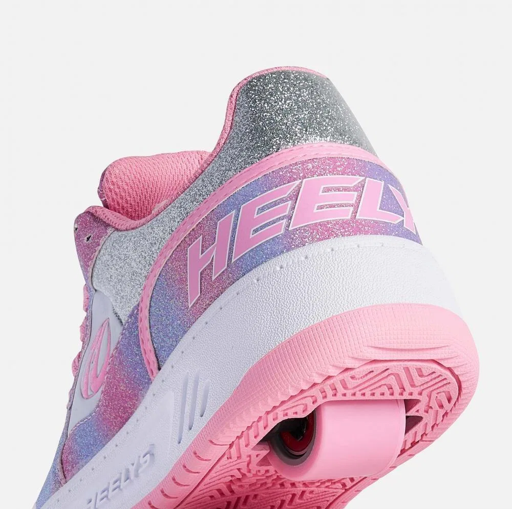 Детские кроссовки с роликами с принтом Reserve Low LT Heelys, Goldrosa / Weiss — фото 3