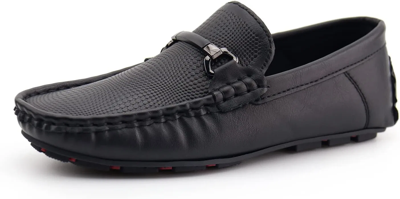 Детские туфли-лоферы для мальчиков Penny Loafer JABASIC, Black