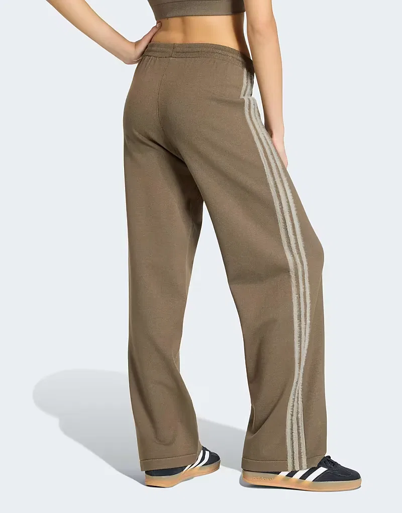 Спортивные брюки Adidas Originals Knit Firebird в цвете Branch/Silver Pebble — фото 3