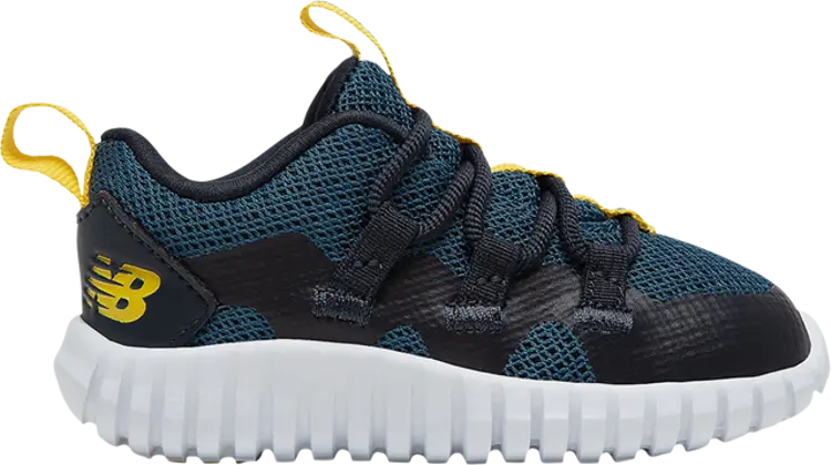 

Кроссовки New Balance Playgruv Toddler 'Rogue Wave Citra Yellow', синий