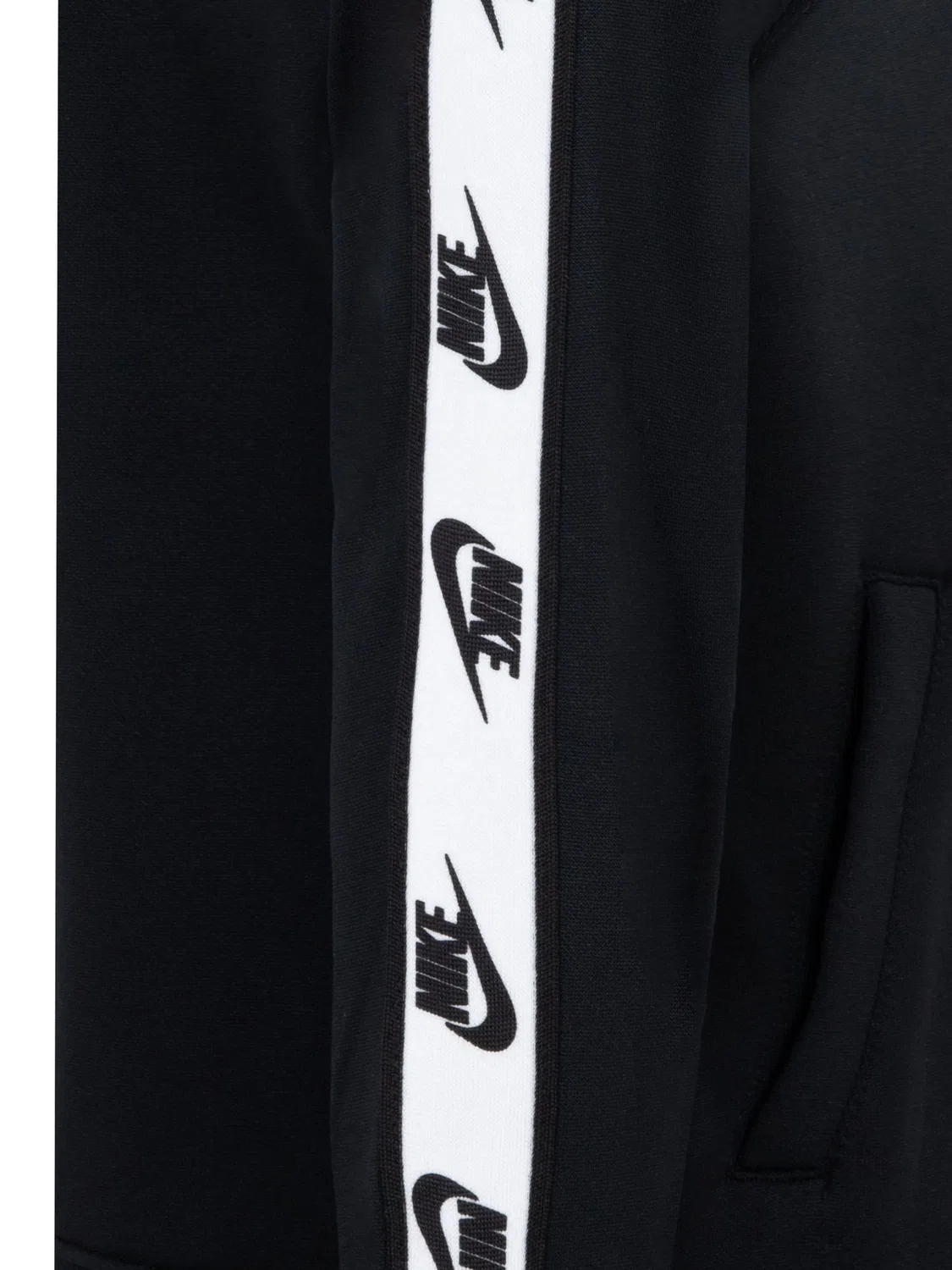 Спортивный костюм Little Poly Full Zip Tape Logo Nike, Black — фото 4
