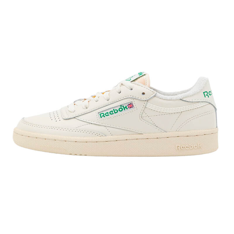 

Кеды Reebok Classic Club C 85 Vintage, бежевый/зеленый