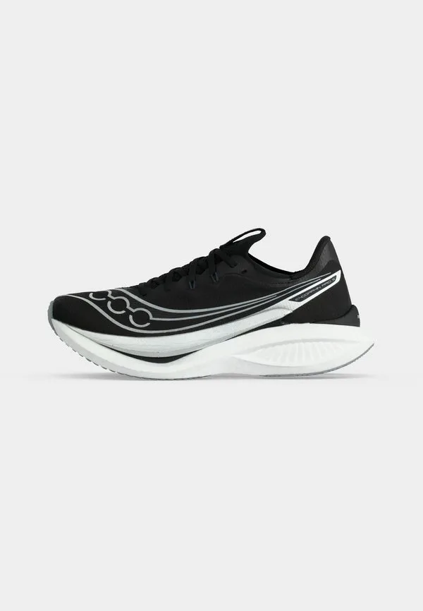 Кроссовки для бега по шоссе endorphin pro 5, черно-серебристые Saucony, Black/Silver-Coloured — фото 2