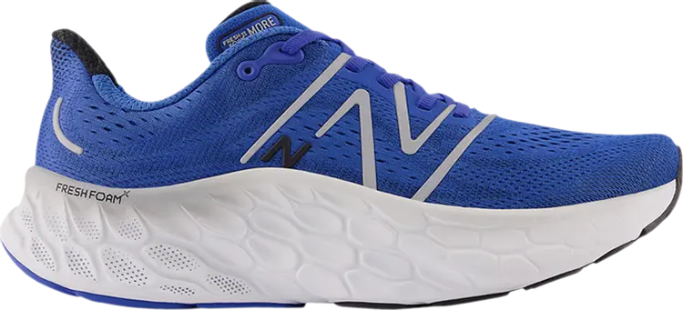 

Кроссовки New Balance Fresh Foam X More v4 2E Wide 'Cobalt', синий