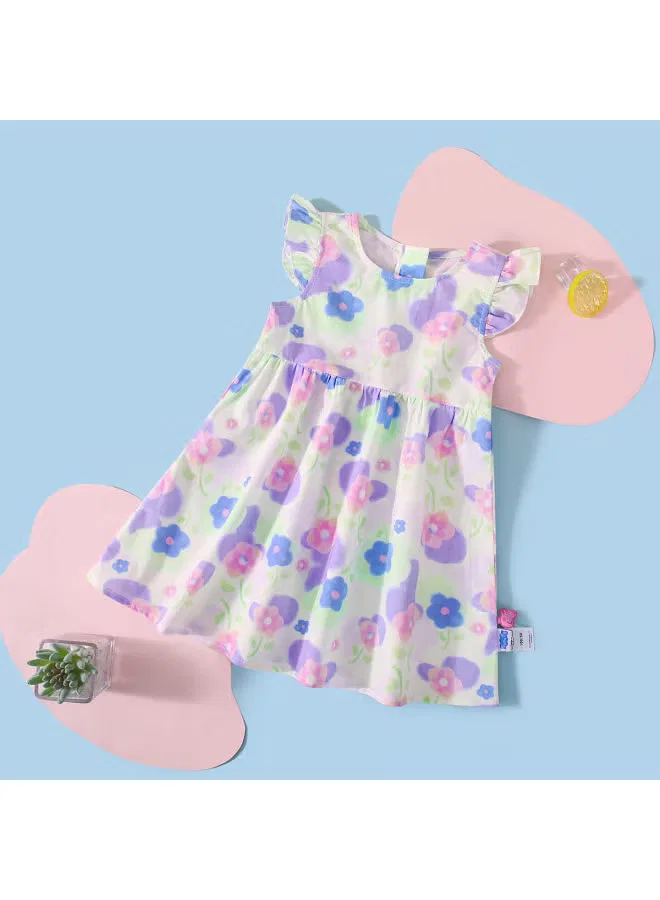 Платье длинное хлопковое Peppa Pig, розовый — фото 2