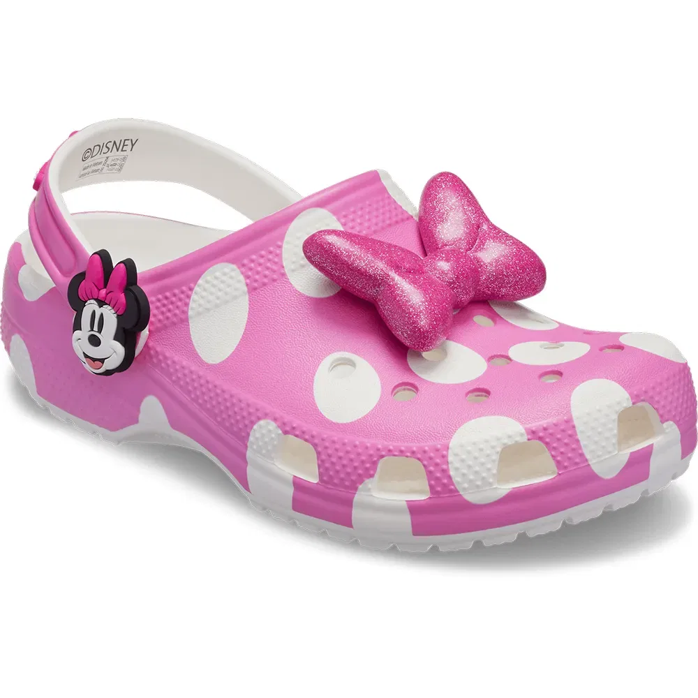Сабо Minnie Mouse Classic Crocs, розовый — фото 2