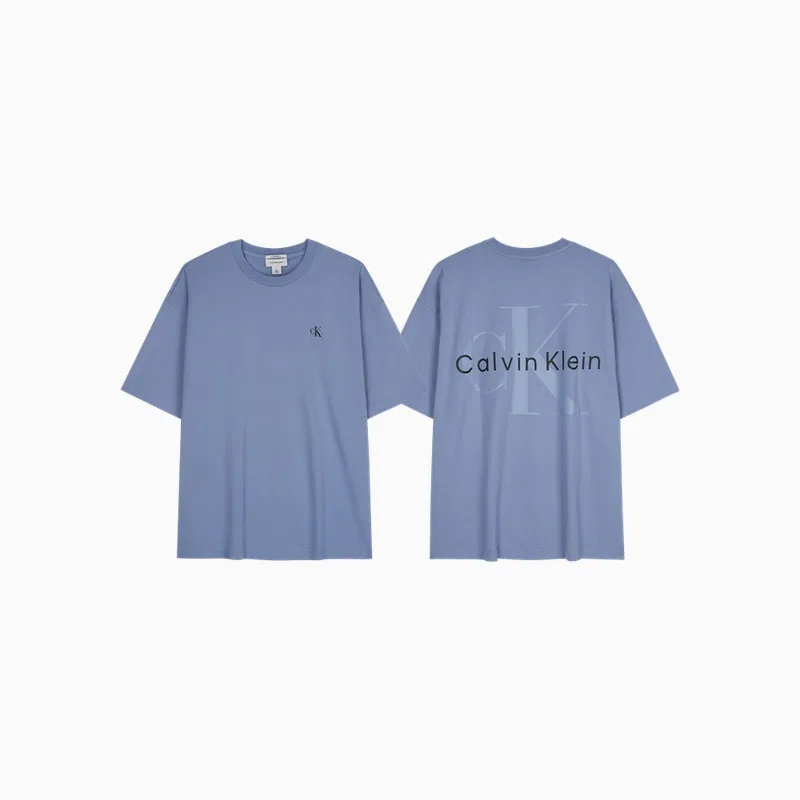 Футболка с круглым вырезом Calvin Klein, Space Black — фото 4