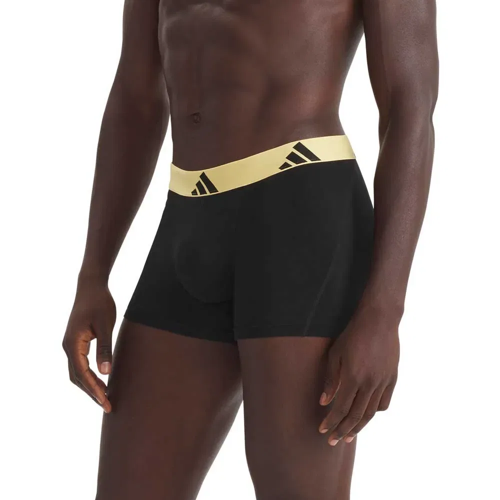 Боксеры Active Flex Cotton, 3 шт, Adidas, мультиколор — фото 4