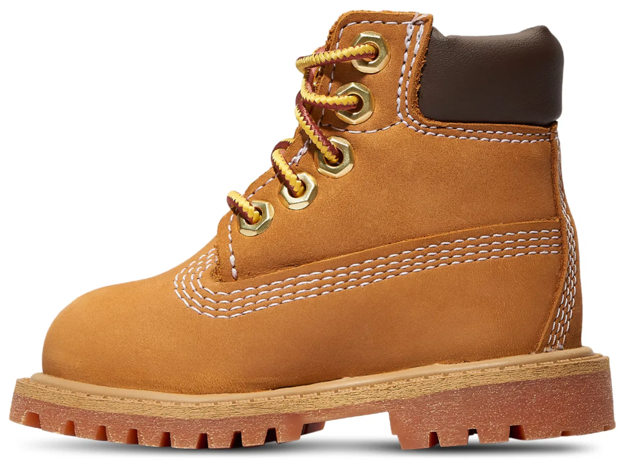 Ботинки для мальчиков Waterproof 6" Timberland, цвет Wheat/Wheat — фото 2